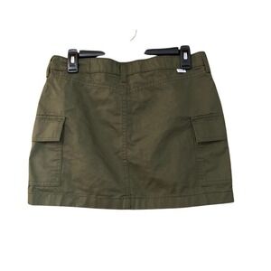 Levi's '94 Cargo Skirt Green Utility Micro Mini Army Street Pocket 28 W‎